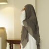 Three Layer Pistachio Khimar